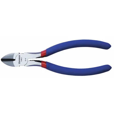 WESTWARD Diagonal Cutting Plier: Std, Straight, Narrow, 7/8 in Jaw Lg, 3/8 in Jaw Wd - Standard-Cut Diagonal-Cutting Pliers