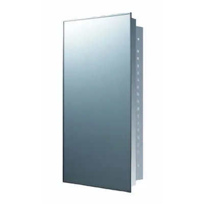 KETCHAM Mirrored Medicine Cabinet: Rectangular, Glass, 30 in Overall Ht, 18 in Overall Wd - Mirrored Medicine Cabinets