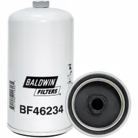 BALDWIN FILTERS Fuel Filter: Spin-On, 5 9/16 in Overall Lg, 3 7/8 in Outside Dia, Diesel Fuel (MPN BF46234)