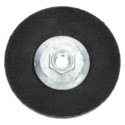 UNITED ABRASIVES-SAIT A24T Type 27 Depressed Center Grinding Wheel - General Purpose Grinding Wheels for Carbon & Stainless Steel