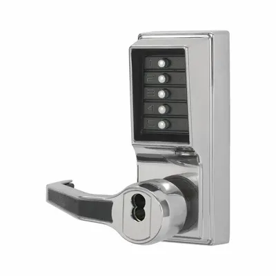 SIMPLEX L8146S-26D-41 Mechanical Push Button Entry Lock, Chrome - Mechanical Keyless Access Locksets