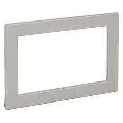 Steel-framed window kit with a polycarbonate window for NEMA 13 enclosures. Allows visual inspection of enclosed components without opening the door. Frame dimensions: 7 1/2 in height by 5 1/2 in width; window dimensions: 5 in height by 3 in width.