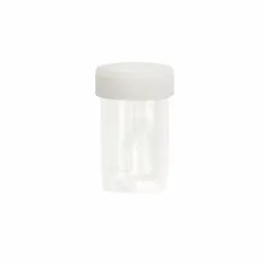 APPROVED VENDOR 20 mL PPCO Sample Vial with Cap, Natural, 28 mm, Non-Sterile, 2403519080E1