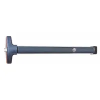 Rim-type exit device with touchbar style, black finish. ADA compliant. For doors up to 36 inches wide. Suitable for commercial egress applications