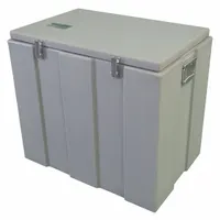 Insulated Shipping Container: 22 7/8 in x 13 1/2 in x 21 in, 2 in Insert Wall Thick, Urethane Foam (MPN 300)