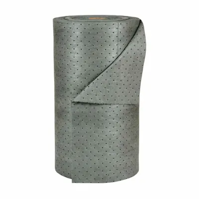 BRADY SPC ABSORBENTS Sorbent Roll, 30 in x 150 ft, Polypropylene, Gray - Sorbent Rolls