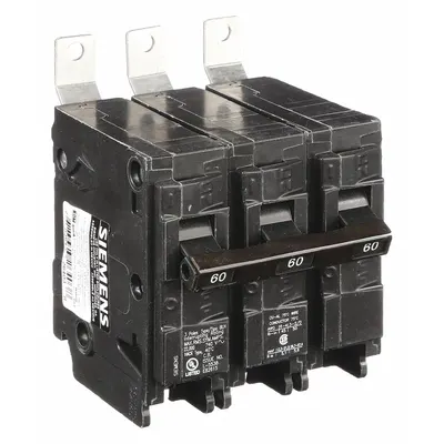 SIEMENS B360H BL Series Bolt-On Miniature Circuit Breaker - B Series, Bolt-On Siemens Miniature Circuit Breakers