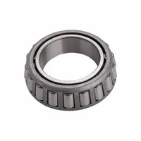 Inch-system carbon steel tapered roller bearing cone with 8 in bore, 10.24 in OD, and 1.687 in cone width. Designed to pair with cup LM241110 for supporting combined radial and axial loads in industrial machinery and automotive applications