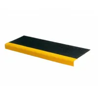Stair Tread Cover: Full Coverage Grit, Fiberglass, Fastener-Installed, 11 in Dp, 144 in Wd (MPN 254110)