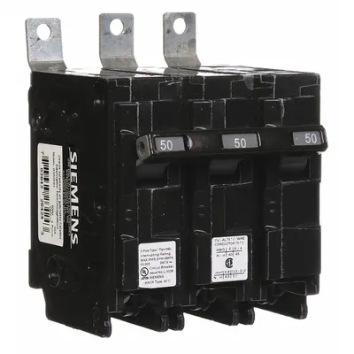 SIEMENS B350HH BL Series Miniature Circuit Breaker - B Series, Bolt-On Siemens Miniature Circuit Breakers