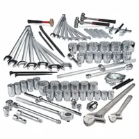 PROTO Maintenance Tool Kit: 71 Total Pcs, SAE, 3/4 in/1 in Socket Drive Size (MPN J98300)