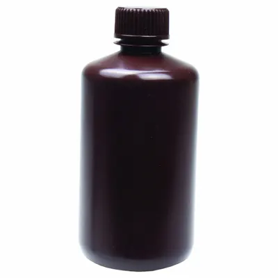OEM Reagent Bottle: HDPE - HDPE Narrow Mouth Round Lab Bottles