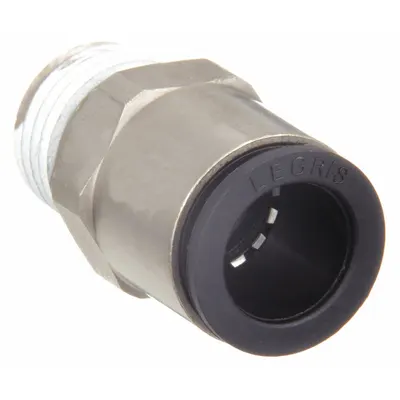 LEGRIS 3175 08 18 Push-to-Connect x MNPT Tube Fitting - Nylon & Nickel-Plated Brass Tube Fittings