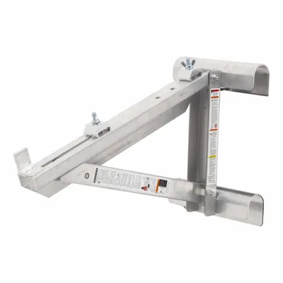 WERNER Ladder Jack: For Extension Ladders, 22.6 in Overall Lg, 375 lb Load Capacity - Max - Ladder Jacks