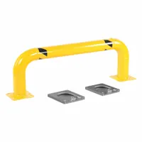 VESTIL Machine Guard: Mid-Rail Not Included, 16 in Top Rail Ht, 5/8 in Mounting Hole Dia, Guardrail (MPN LPRO-RF-48-16-4)