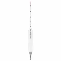 Alcoholometer: Alcohol Proof Plain Form, 80/120% Range, 0.5% Scale Divisions, Glass (MPN 6613-B)