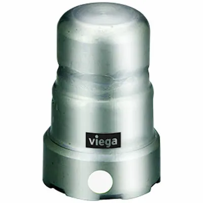 VIEGA MEGAPRESS Press-Fit Cap, 3/4 in, FKM, 200 psi - Potable Water Stainless Steel Press Fittings