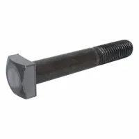 Square Head Bolt: Steel, Grade 2, Plain, 1"-8 Thread Size, 9 in lg, Partially Threaded Thread (MPN SMBI21000900-001P)