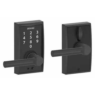 SCHLAGE RESIDENTIAL FE695 CEN622BRW Electronic Keyless Lock with - Electronic Keyless Access Locksets