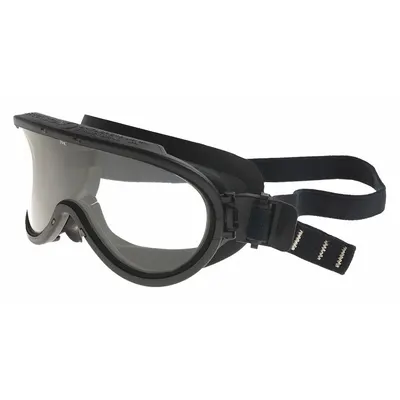 PAULSON Safety Goggles: Clear, Indirect Venting, Elastic - Standard Firefighting Safety Goggles
