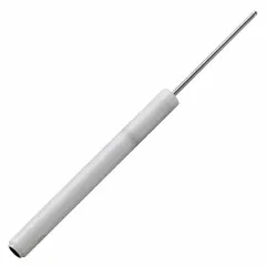 Resin shock absorber with 6 N force rating. Used in industrial machinery, automation systems, and material handling equipment for light-duty damping, controlled deceleration, and noise reduction.