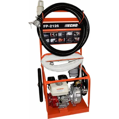 ECHO Fire Pump: 5 1/2 hp, 2 in Intake and Disch - Engine Driven Fire Pumps