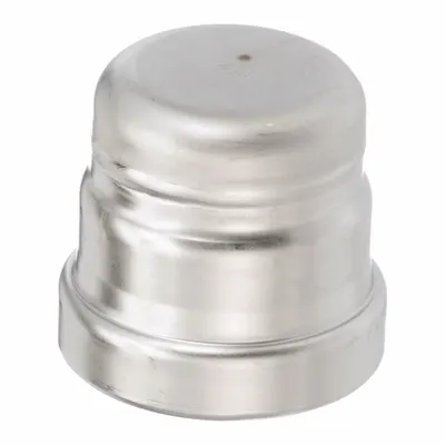 VIEGA PROPRESS 2 1/2 in CTS Press-Fit Cap with EPDM Seal - Potable Water Stainless Steel Press Fittings