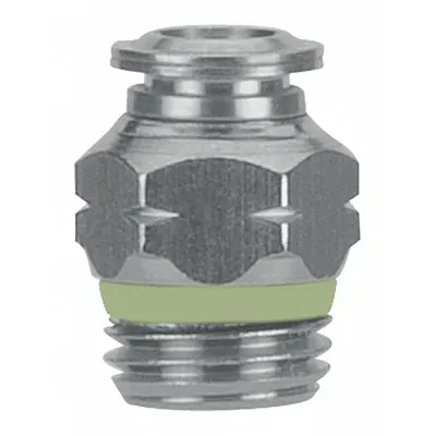 AIGNEP USA 60020-4-M5 Stainless Steel Push-to-Connect x MBSPP Adapter - Stainless Steel Tube Fittings