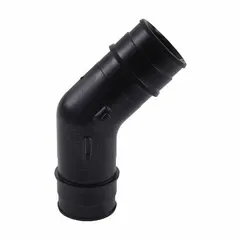 This polymer expansion barbed tube fitting features a barbed x barbed connection type with a 3 in ID on both ends. It is designed for use in industrial piping systems requiring expansion-based joints for PEX tubing. Common applications include hydronic heating, cooling, and process fluid systems where a secure, leak-resistant connection is needed.