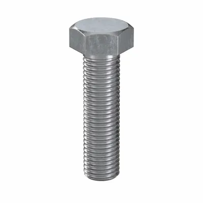 LINDSTROM Hex Head Cap Screw: Steel, Class 8.8, Zinc Plated, M16, Metric, 60 mm lg - Class 8.8 Steel Hex Head Cap Screws