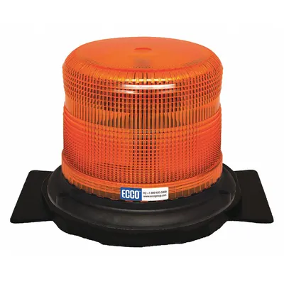 ECCO 7965A-HBT Amber LED Vehicle Flashing Beacon, 12-24V DC, SAE Class 1 - Vehicle Flashing Beacons