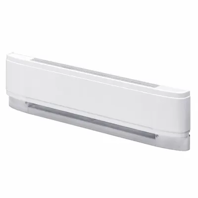 DIMPLEX Baseboard Heater: Commercial Grade, 2500/1875 W, Thermostat Included, White - Standard Electric Baseboard Heaters