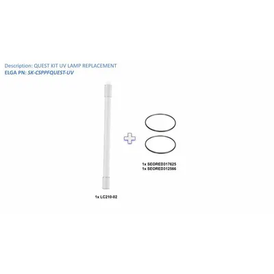 ELGA Replacement Parts: SK-CSPPFQUEST-UV - Water Purification System UV Lamps