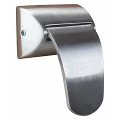 This passage paddle lockset is constructed of brass and features a push up/pull down operating style. It is designed to be ADA compliant and ligature-resistant, making it suitable for use in interior doors where locking is not required, such as in behavioral healthcare, correctional, and institutional settings.