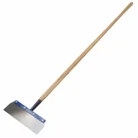 KRAFT TOOL Scraper: Bld. Mat. Spring Steel, Hdl. Mat. Wood, Flex, Straight Bld. Shape (MPN CC214)