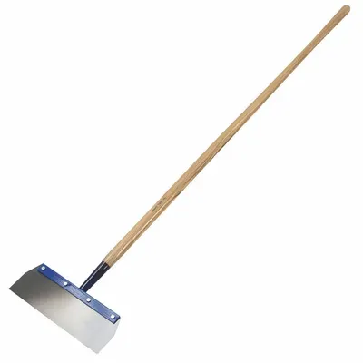 KRAFT TOOL Scraper: Bld. Mat. Spring Steel, Hdl. Mat. Wood, Flex - Floor Scrapers