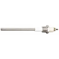 Replacement low water level probe for Vulcan Hart ovens. Monitors water levels to help prevent dry-fire conditions and support safe operation. Constructed for use in commercial kitchen equipment