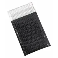 Bubble Mailers,7.5x11",Black,PK72: 7 1/2 in Usable Wd, 11 in Usable Lg, 7 1/2 in Outside Wd, 72 PK (MPN GBM0711BK)
