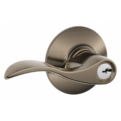 SCHLAGE F51A ACC 620 Office Lever Lockset, Nickel - Office Lever Locksets