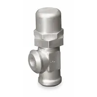 PARKER Pressure Control Valve: 10 gpm, 90 psi Max Set, Brass, 1/2 in NPT (MPN 637B-3-1/2-2)