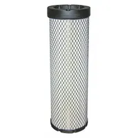 Round/oval engine air filter with radial seal and cellulose/paper media. Designed for use in John Deere construction equipment. Direct replacement for compatible applications