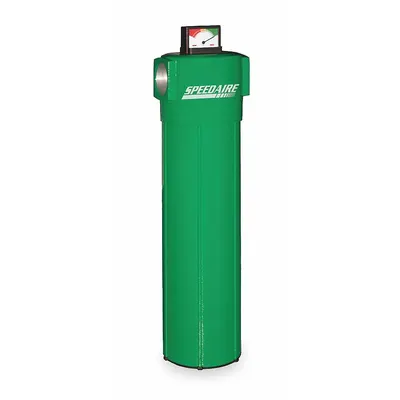 SPEEDAIRE Compressed Air Filter: 0.01 micron, 1/2 in NPT, 58 cfm - Activated Carbon Filters for Odor & Oil Vapor Removal