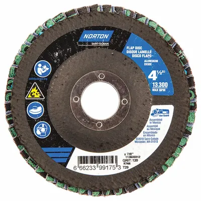 NORTON Gemini R766 Type 29 Flap Disc - High-Performance Flap Discs for All Metals