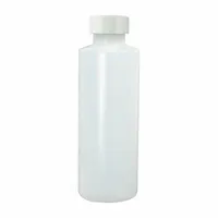 QORPAK Sampling Bottle: HDPE, 16.9 fl oz, 500 mL, Natural, 28-410 Screw Closure Size, Polypropylene (MPN 239535)