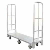 NEW AGE INDUSTRIAL Platform Truck: 1,500 lb, 20 in L x 9 5/8 in W x 62 in H Deck, Polyurethane (MPN 53313A)