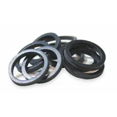 This 10-pack of bonnet gaskets is designed for use with ACORN Self-Cloz series shower valves. Each gasket has a 1-inch overall width and serves as a replacement seal to prevent leaks around the valve bonnet. Suitable for commercial or institutional shower systems requiring periodic gasket replacement.