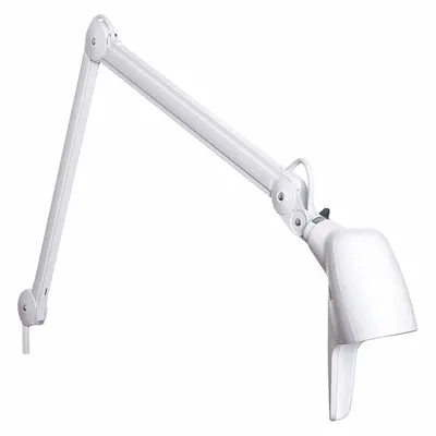 BURTON Task Light: LED, 2,000 lux @ 24 in/3,400 lux @ 18 in, Floor Stand, 3000K - Floor-Stand Medical Lights