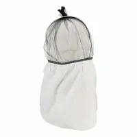 CORTECH Transport Hood: Elastic, Mesh, Black/White, Bacteria Filtering Medical Grade Fabric (MPN 8320)
