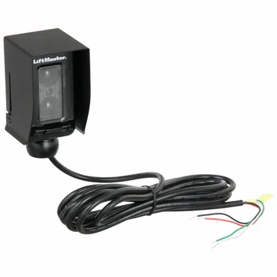 LIFTMASTER Monitored Retro Reflective Photo Eye: For Use With Gate Operators, 6.8V DC - Photo Eyes for Gate Operators