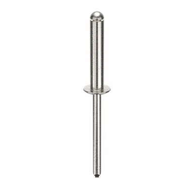 OEM Domed-Head Blind Rivet, 0.188" Dia, 2 13/50" L, PK250 - Domed-Head Blind Rivets